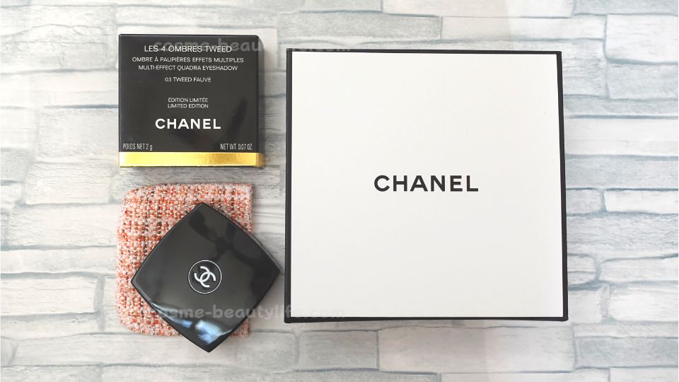 シャネル/CHANELのツイードアイシャドウレビューと使い方まとめ